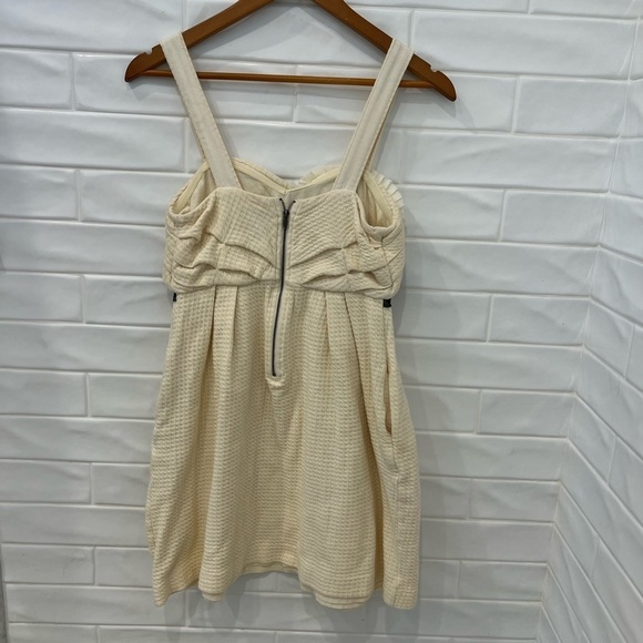 ANTHROPOLOGIE Deletta Cream Breakfasting Dress - Picture 6 of 8